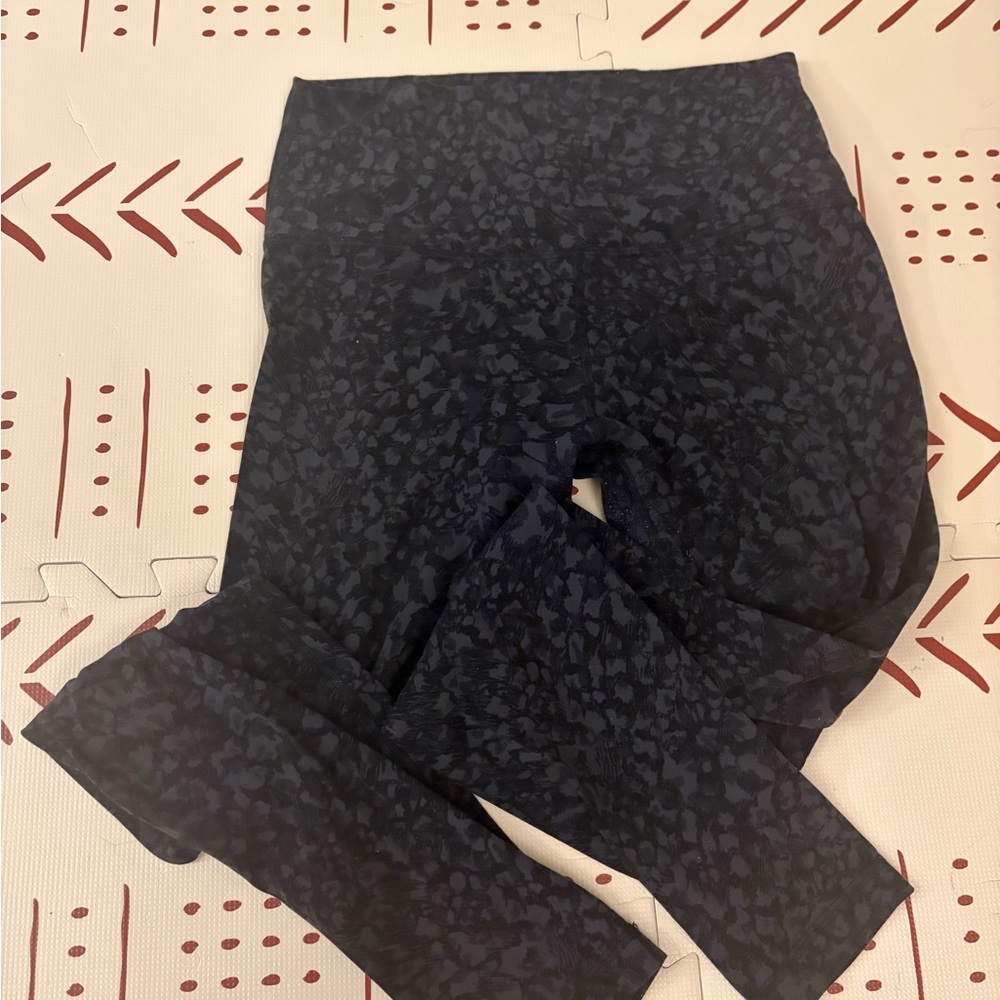 Lululemon Athletica Dark Patterned Leggings